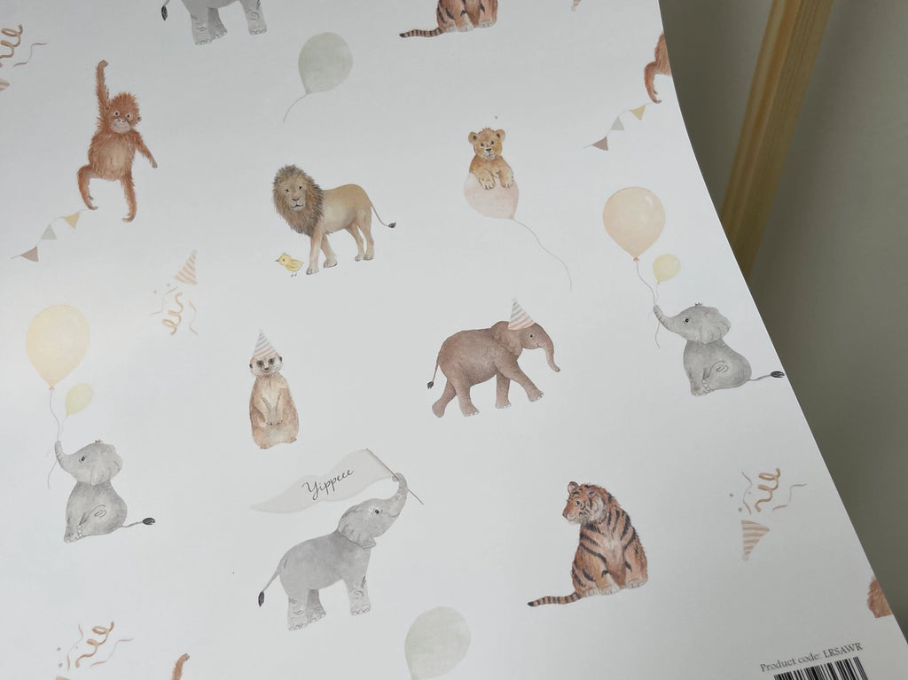 Little Roglets - Safari Wrapping Paper