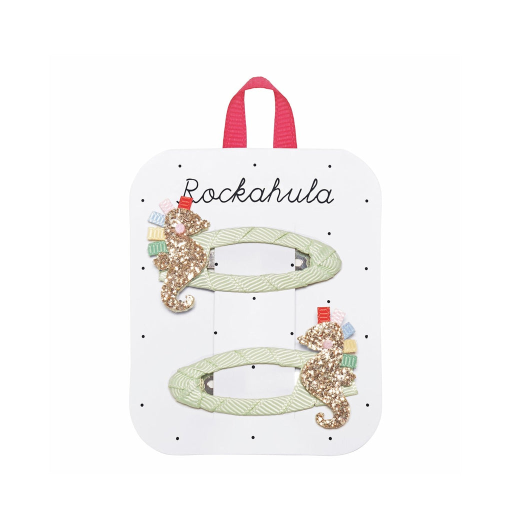 Rockahula- Rainbow Seahorse Clips-Baby at the bank