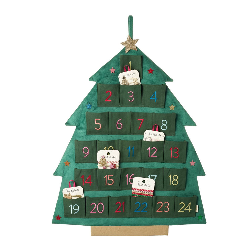 Rockahula- Christmas Tree Starry Advent Calendar- Baby at the bank