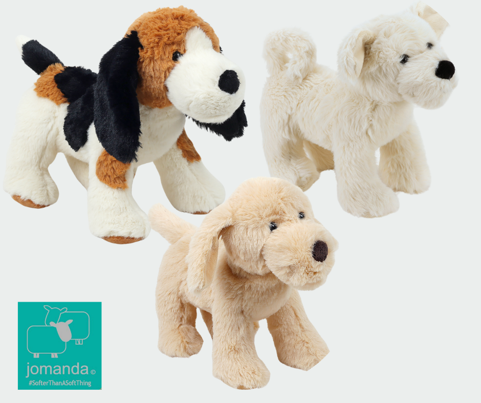 Jomanda -Puppy Dog Beagle Soft Plush Toy Hound - 20cm