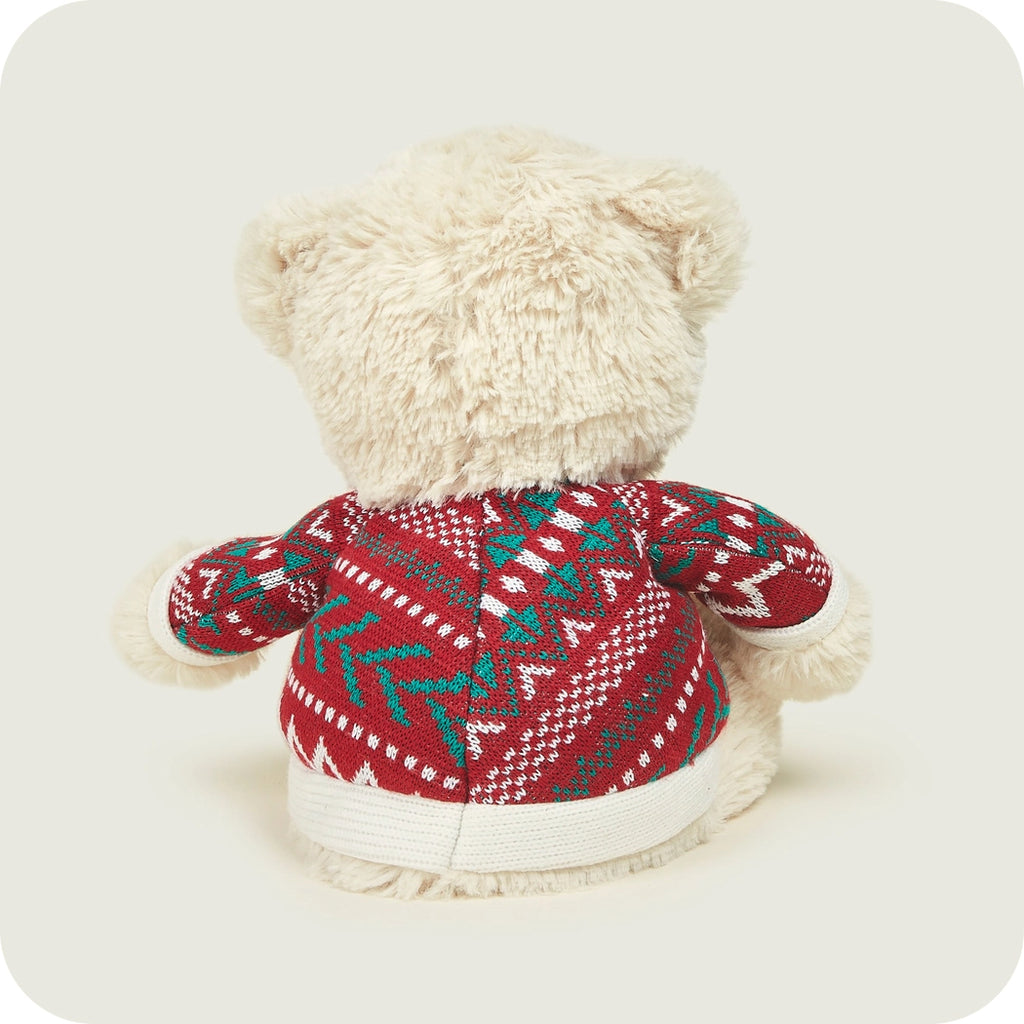 Warmies - Christmas Jumper Bear- Baby at the bank