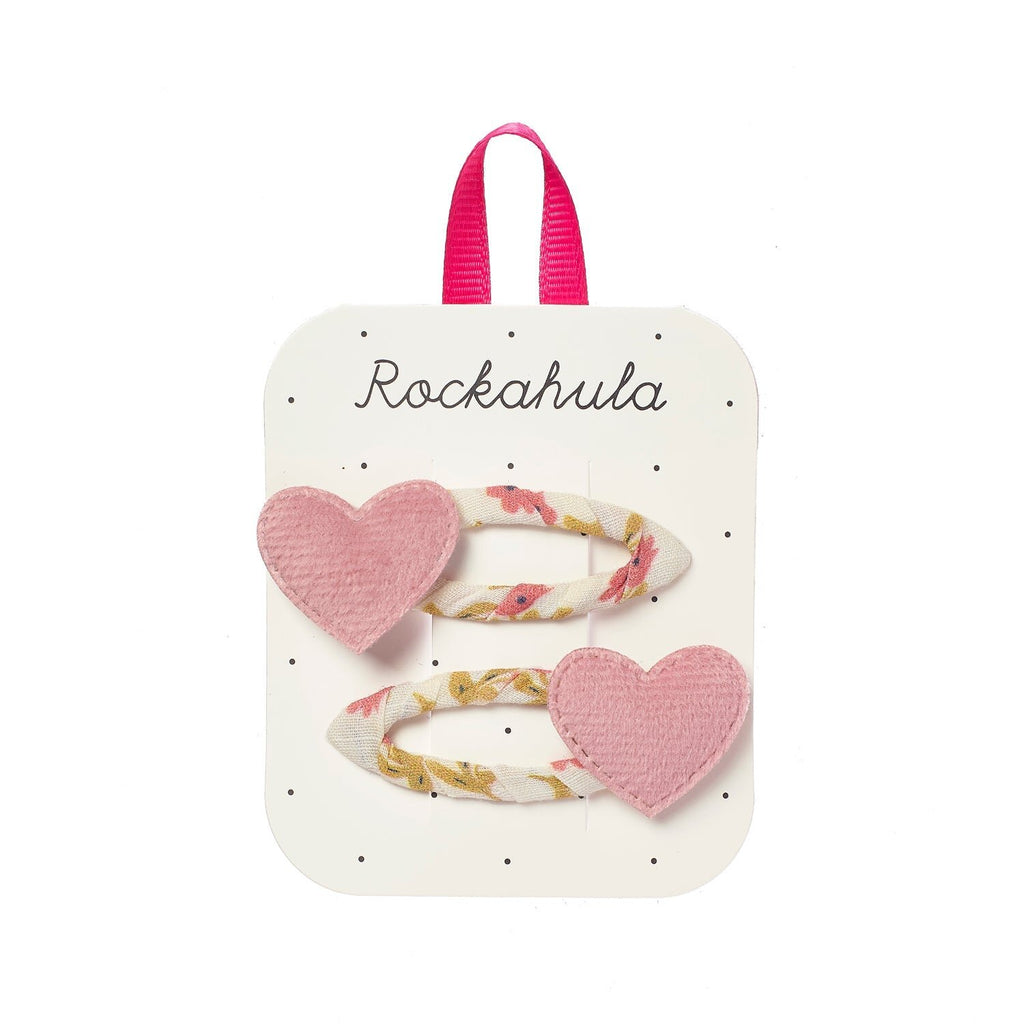 Rockahula- Elsie Heart Clips- Baby at the bank