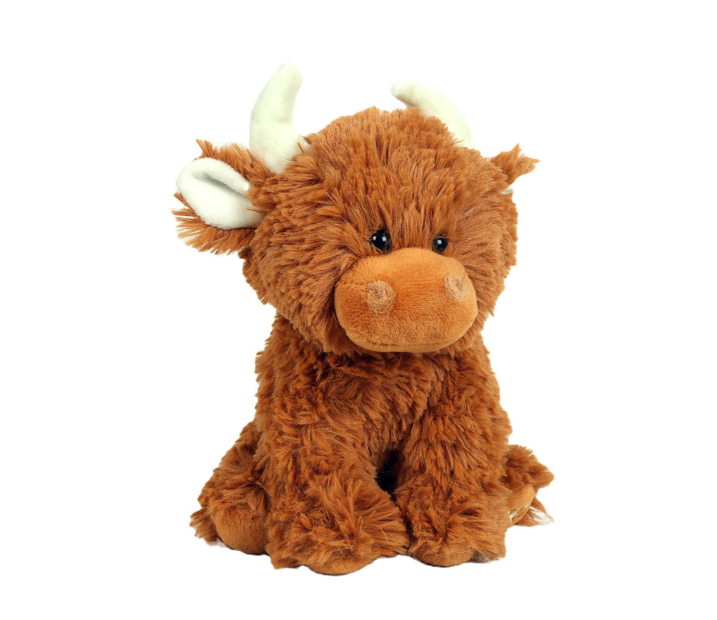 Jomanda -Scottish Highland Cow Plush Brown Plush Soft Toy - 20CM