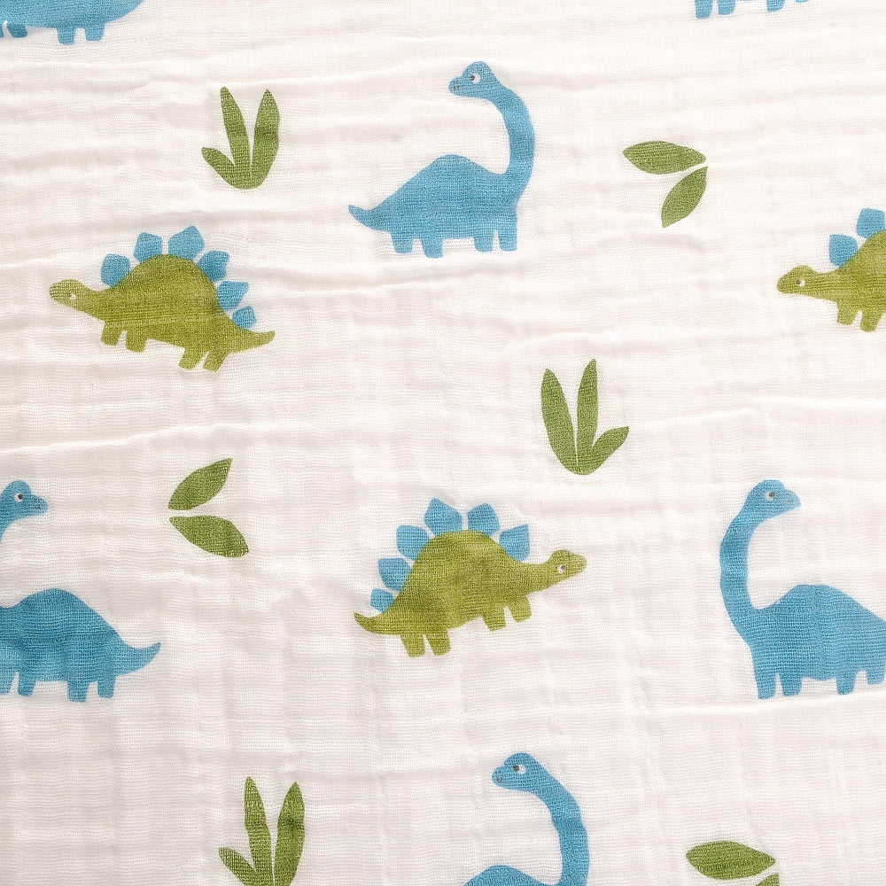 Ziggle- Dinosaurs Swaddle- Baby at the bank