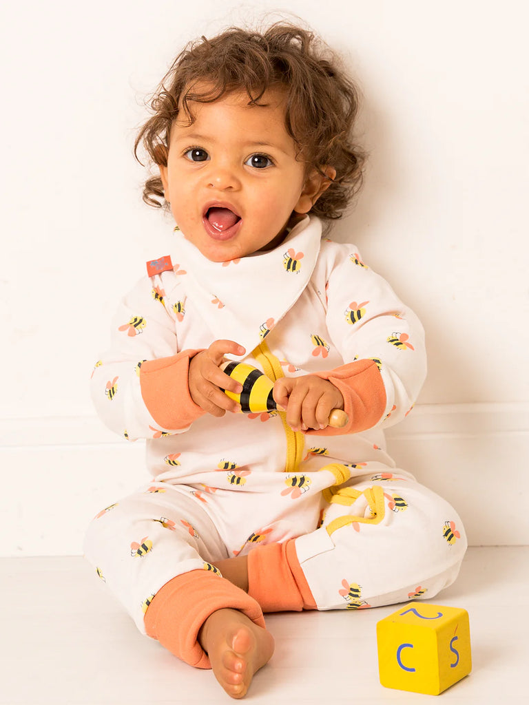 Blader and Rose - Honey Bee Zip Up Romper