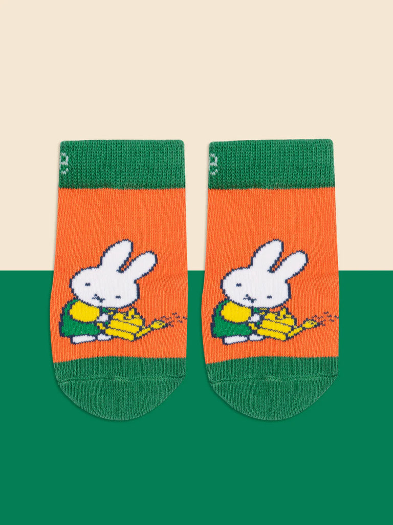 Blade and Rose- Miffy Busy in the Veg Patch Socks- Baby at the bank