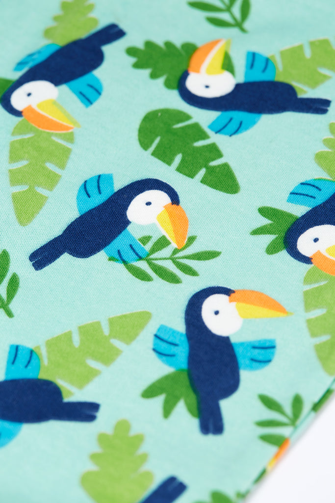 Frugi - Zelah Sleepsuit Toucan Time