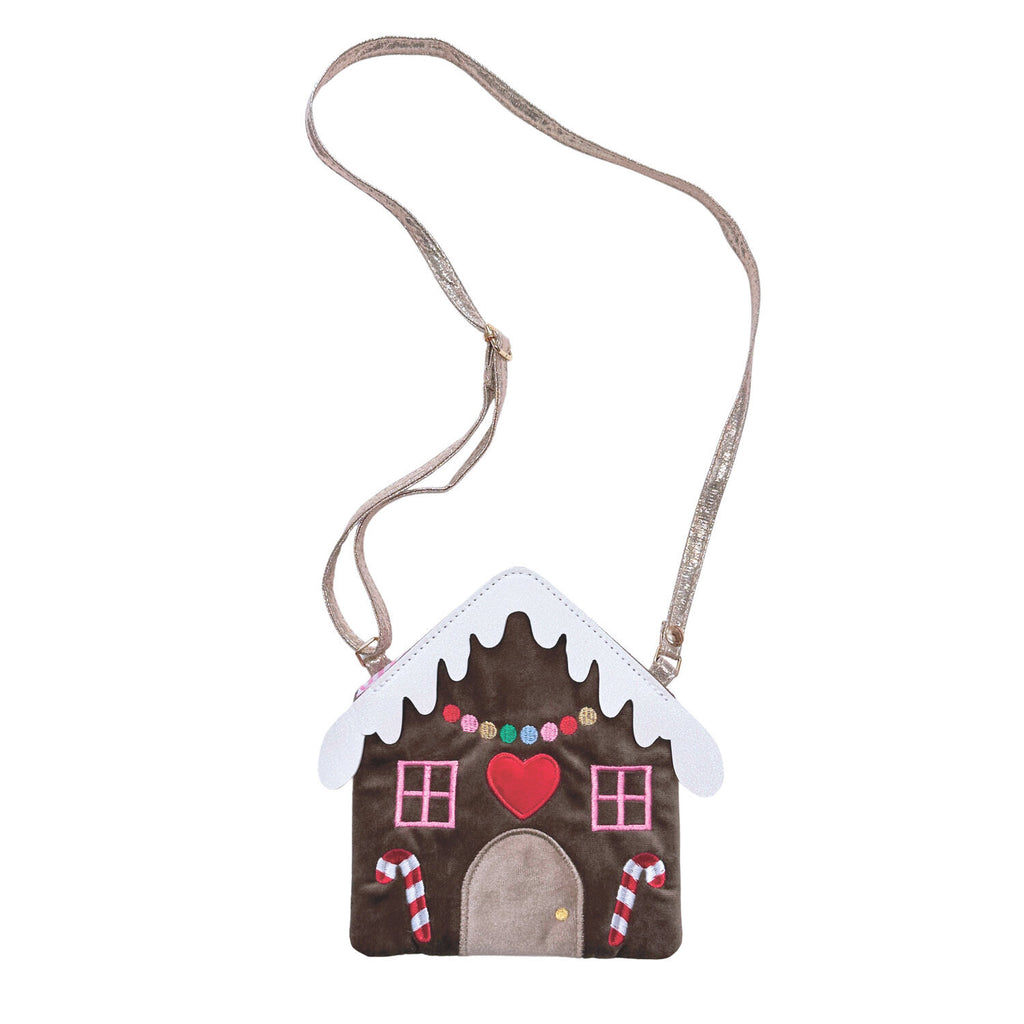 Rockahula- Gingerbread House Bag- baby at the bank