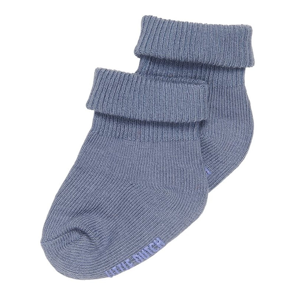Little Dutch- Baby socks Blue- Baby at the bank