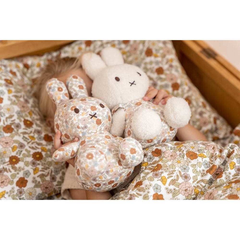 Little Dutch- Miffy Vintage Flowers Cuddle 25cm- Baby at the bank
