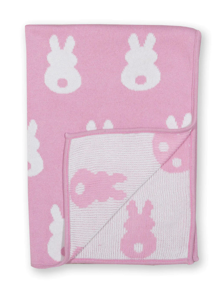 Kite- Bunnie Pink Blanket- Baby at the bank