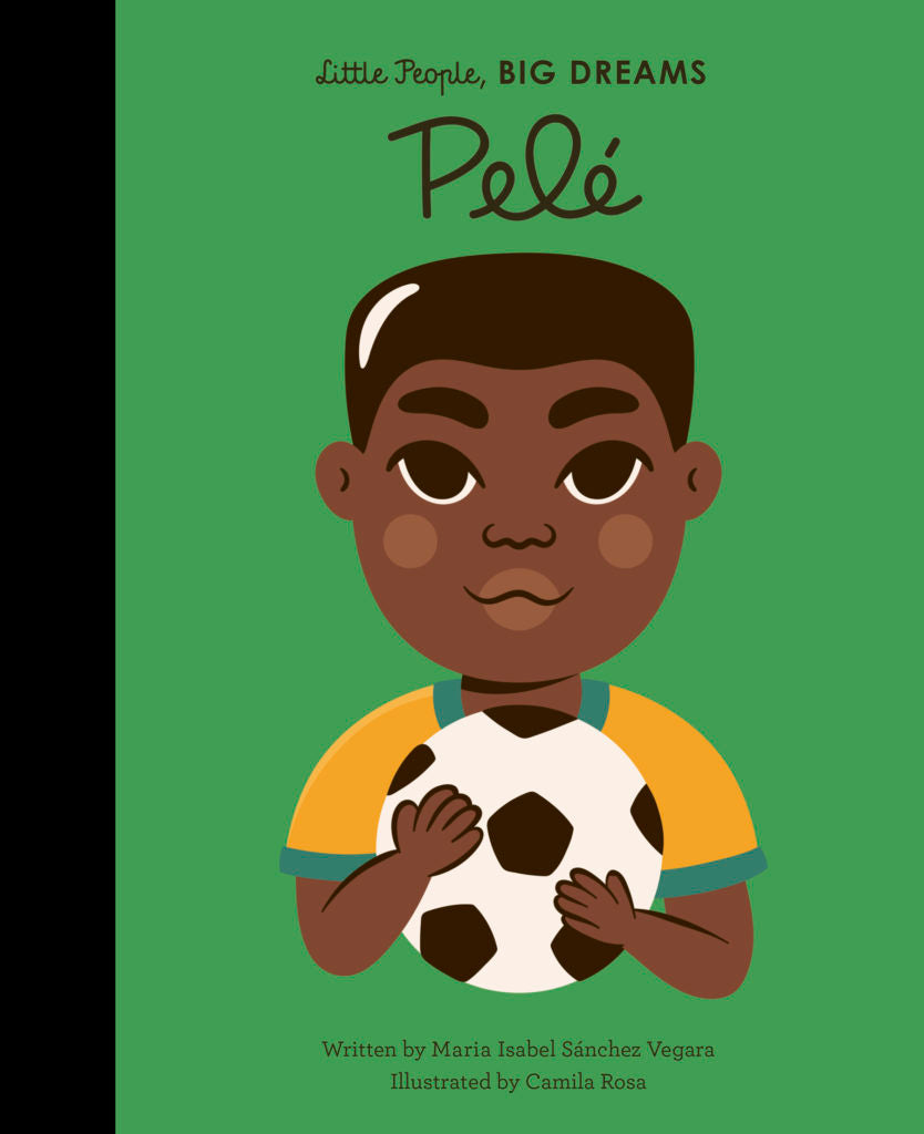 Little People Big Dreams - Pele- Baby at the bank