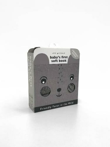 Wee Gallery Friendly Faces in the Wild Soft Cloth Book – Baby at