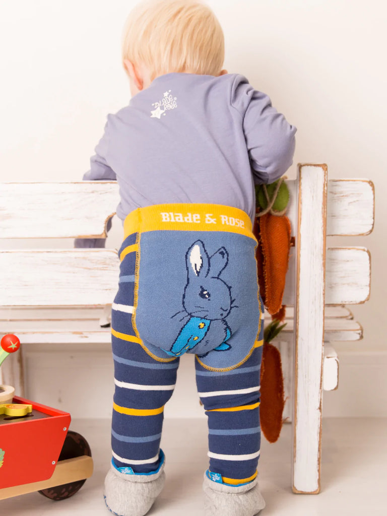 Blade and Rose- Peter Rabbit Modern Mix Leggings- Baby at the bank