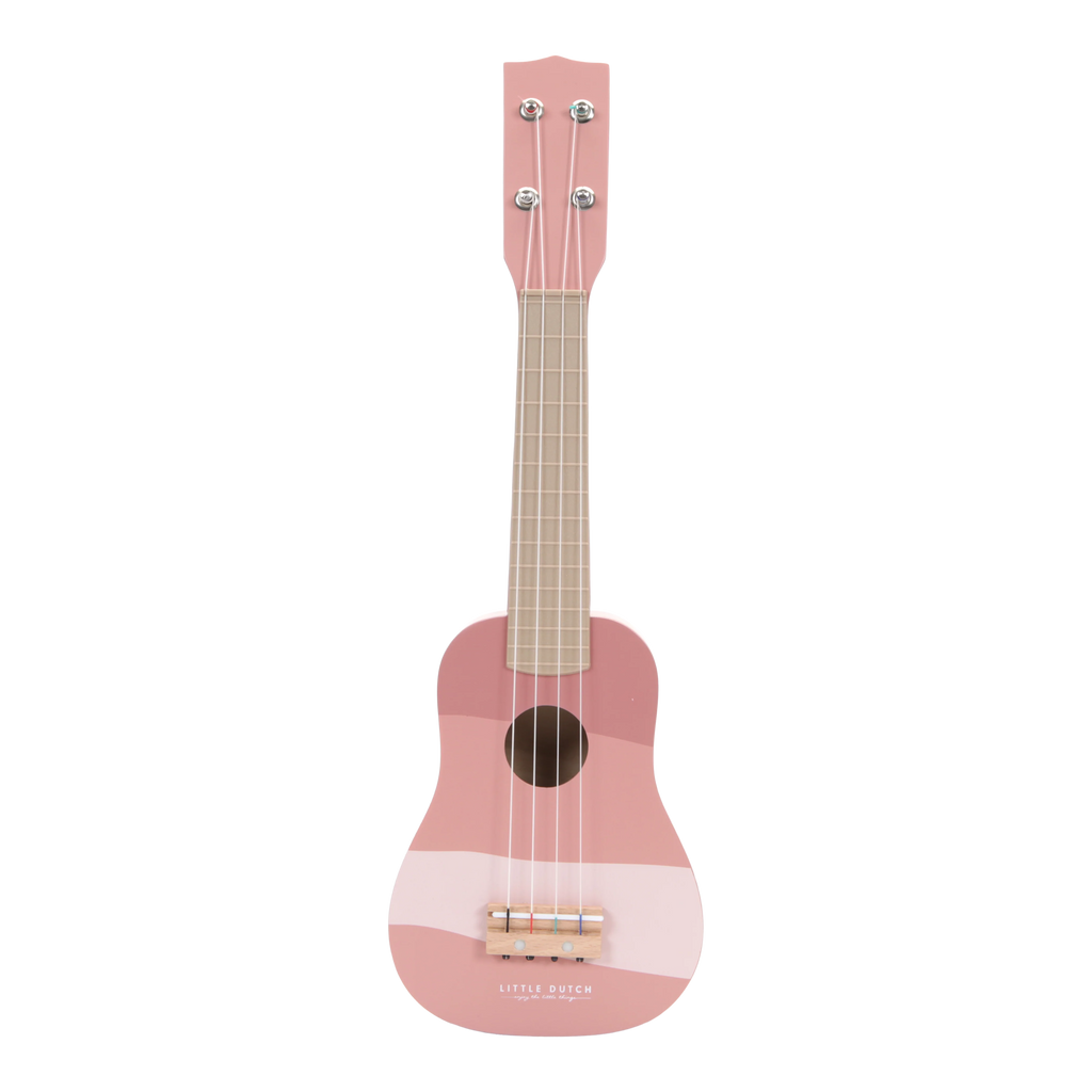Little Dutch- Guitar Pink- Baby at the bank