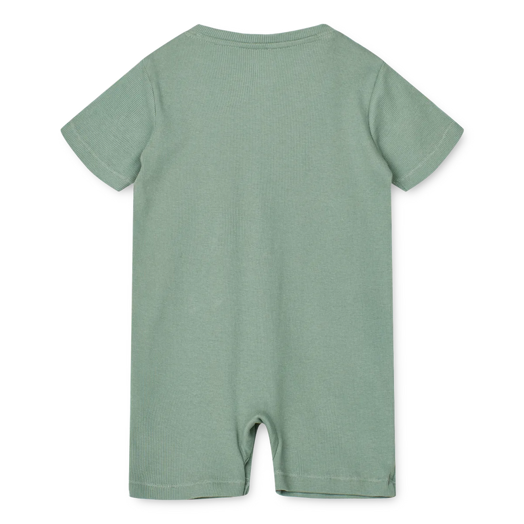 Liewood- Bilbao Pyjamas Romper Peppermint- Baby at the bank