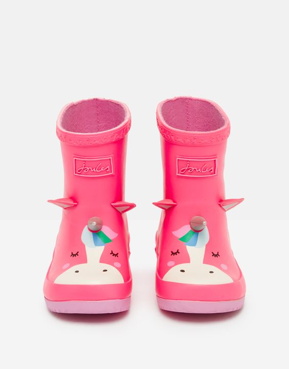 Joules Unicorn Baby Welly- Baby at the bank